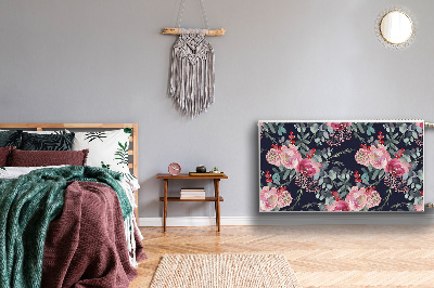 Heizkörperverkleidung magnet Blumen und blätter