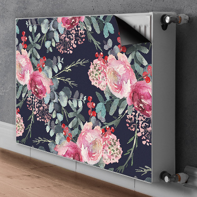 Heizkörperverkleidung magnet Blumen und blätter