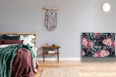 Heizkörperverkleidung magnet Blumen und blätter