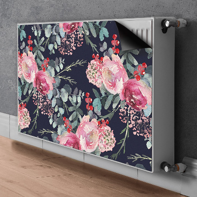 Heizkörperverkleidung magnet Blumen und blätter