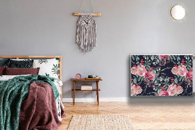 Heizkörperverkleidung magnet Blumen und blätter
