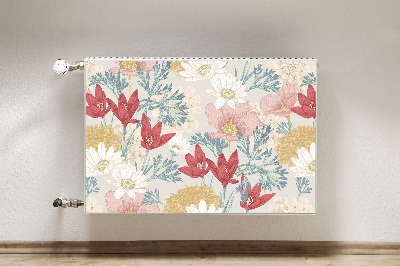 Magnet Heizkörperverkleidung Frühlingsblumen