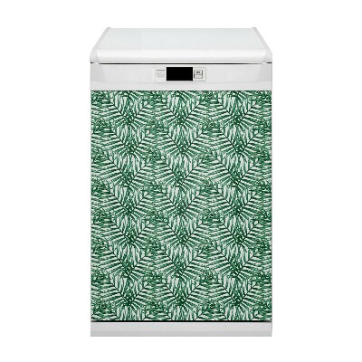 Magnet für eine Spülmaschine Tropenblätter