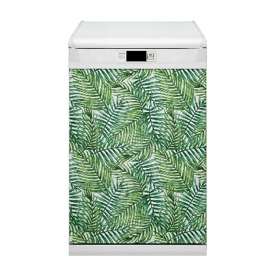 Magnet für eine Spülmaschine Exotische Blätter