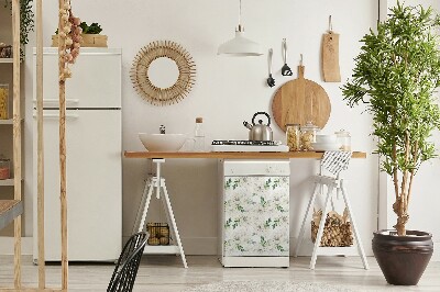 Magnet für eine Spülmaschine Blumen