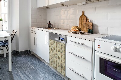 Dekorativer Magnet für eine Spülmaschine Aztec -Stil