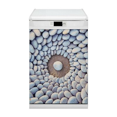 Dekorativer Magnet für eine Spülmaschine Ein Stichtkreis