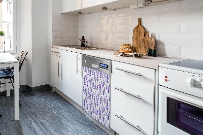 Dekorativer Magnet für eine Spülmaschine Lavendel