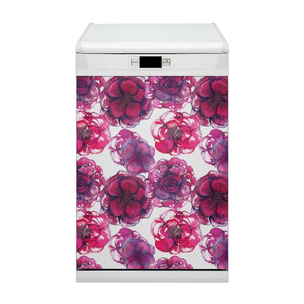 Magnet für eine Spülmaschine rote Rosen