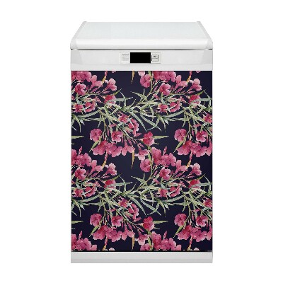Dekorativer Magnet für eine Spülmaschine Aquarellblüten