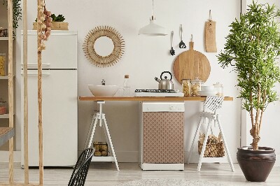Dekorativer Magnet für eine Spülmaschine Art Deco -Stil