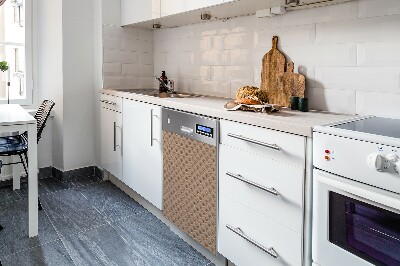 Dekorativer Magnet für eine Spülmaschine Art Deco -Stil