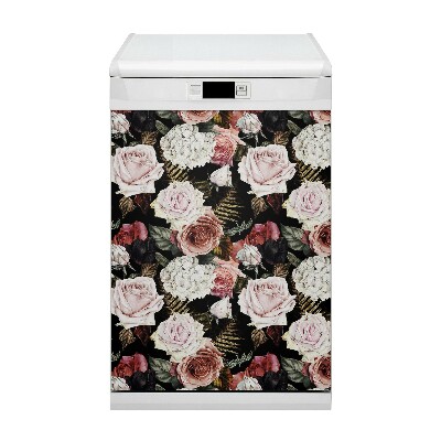 Magnet für eine Spülmaschine Barockblüten