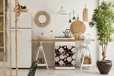 Magnet für eine Spülmaschine Barockblüten