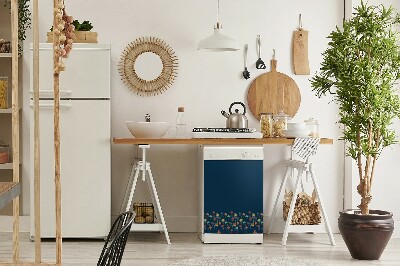 Magnet für eine Spülmaschine Farbenfrohe Häuser