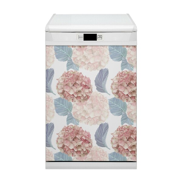 Magnet für eine Spülmaschine Gezogenes Blumenbeett