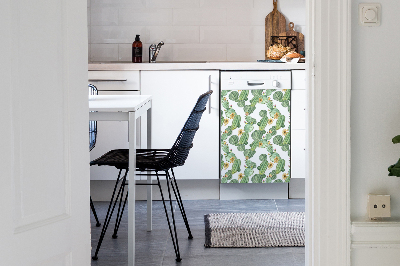 Magnet für eine Spülmaschine Kakti mit Blumen