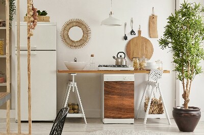Dekorativer Magnet für eine Spülmaschine Holz