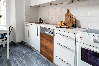 Dekorativer Magnet für eine Spülmaschine Holz