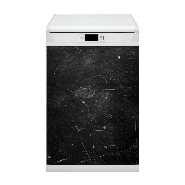 Magnet für eine Spülmaschine Schwarze Abstraktion