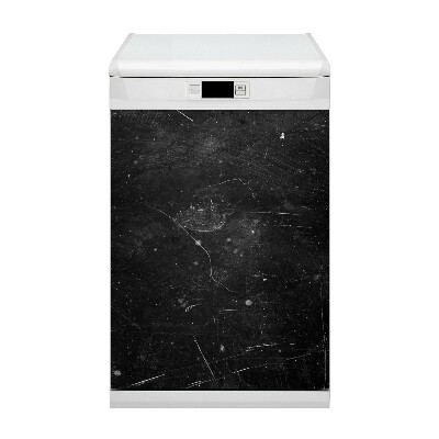 Magnet für eine Spülmaschine Schwarze Abstraktion