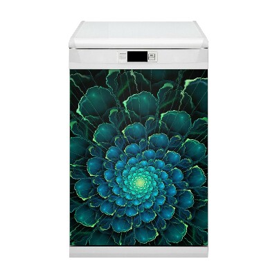 Magnet für eine Spülmaschine Grüne Blume