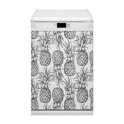 Dekorativer Magnet für eine Spülmaschine Ananas