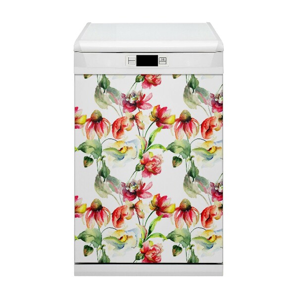 Magnet für eine Spülmaschine Wilde Blumen