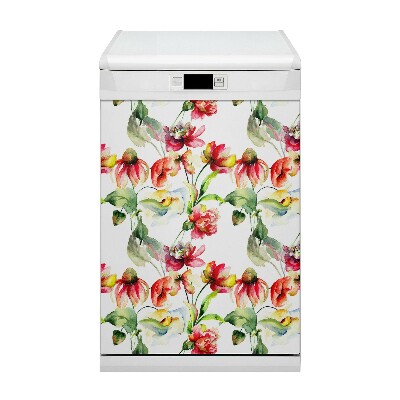 Magnet für eine Spülmaschine Wilde Blumen