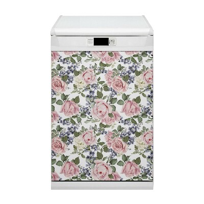 Magnet für eine Spülmaschine Aquarellrosen