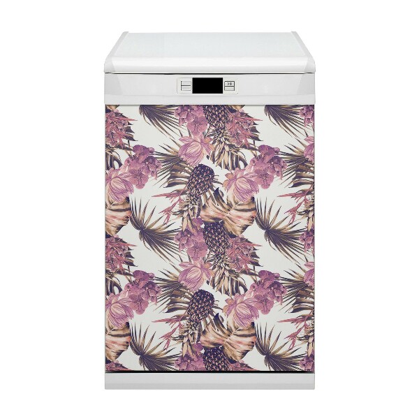 Dekorativer Magnet für eine Spülmaschine Ananas