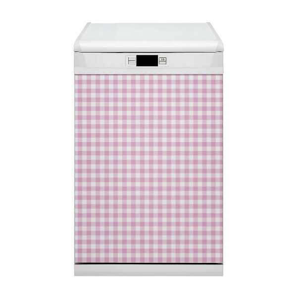 Dekorativer Magnet für eine Spülmaschine Rosa Kühlergrill