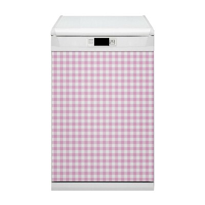 Dekorativer Magnet für eine Spülmaschine Rosa Kühlergrill