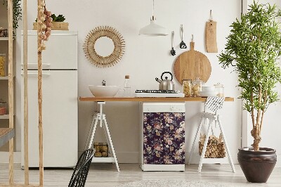 Magnet für eine Spülmaschine Gartenblumen