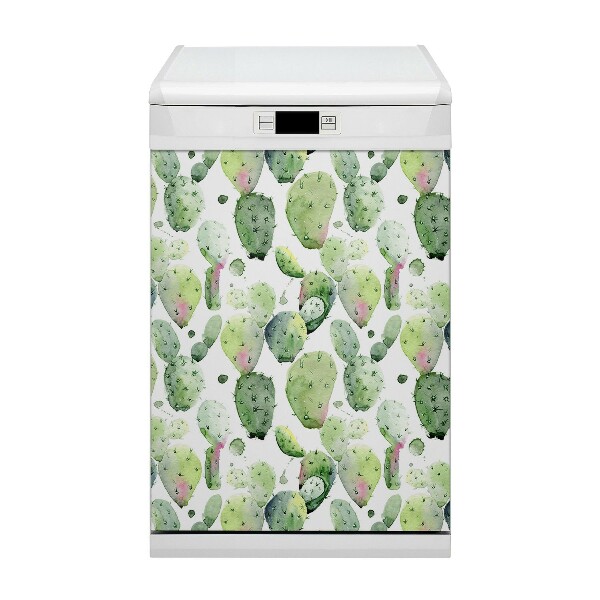 Dekorativer Magnet für eine Spülmaschine Tropen Cacti