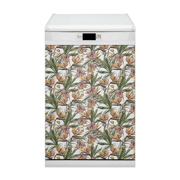 Geschirrspüler-Magnet Botanische Blätter