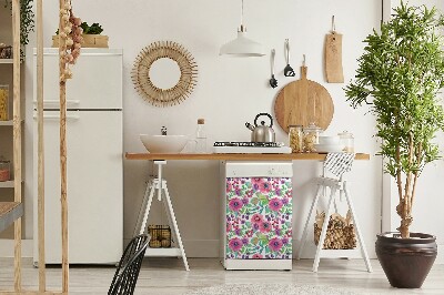 Dekorativer Magnet für eine Spülmaschine Blumen und Beeren