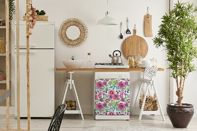 Dekorativer Magnet für eine Spülmaschine Blumen und Beeren