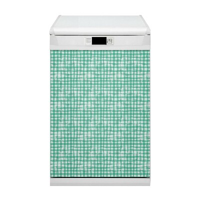 Dekorativer Magnet für eine Spülmaschine Grüner Kühlergrill