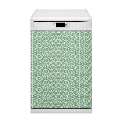 Dekorativer Magnet für eine Spülmaschine Art Deco