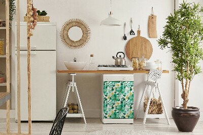 Dekorativer Magnet für eine Spülmaschine Pastellblumen