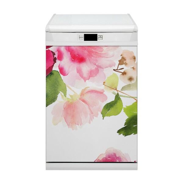 Dekorativer Magnet für eine Spülmaschine Frühlingsblumen