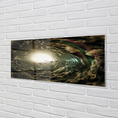 Acrylglasbilder Wolken von vögeln
