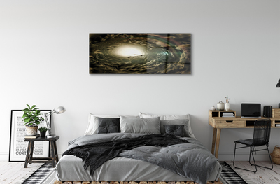 Acrylglasbilder Wolken von vögeln