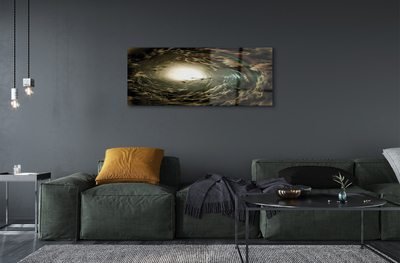 Acrylglasbilder Wolken von vögeln