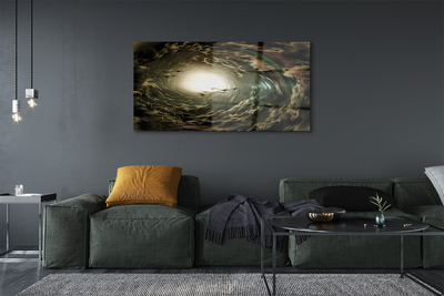 Acrylglasbilder Wolken von vögeln