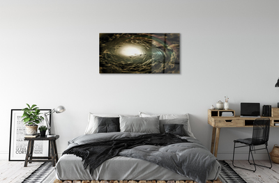 Acrylglasbilder Wolken von vögeln
