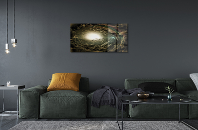 Acrylglasbilder Wolken von vögeln