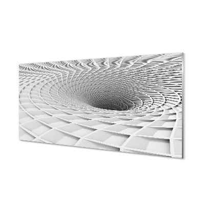 Acrylglasbilder 3d-geometrische einfülltrichter
