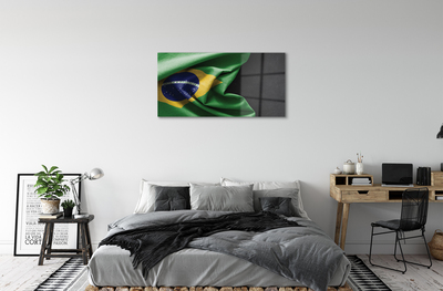 Acrylglasbilder Brasilien-flagge